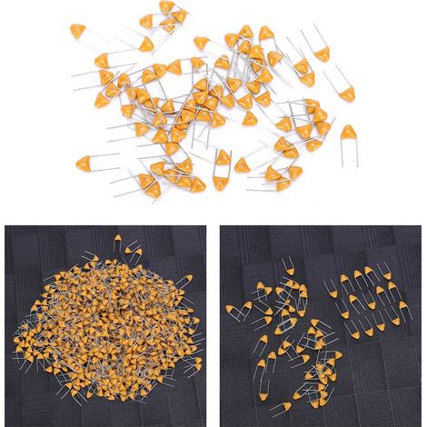 Condensateur monolithique en céramique en ligne, 1000 pièces, 100PF, pas de plomb de 5.08mm, DC50V, déviation de 10% (1/5)