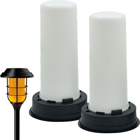 Lampes solaires de jardin – Éclairage extérieur LED étanche, automatique à énergie solaire, lampe de cour à économie d'énergie d'énergie pour cour, porche, balcon, pelouse, patio, décoration
