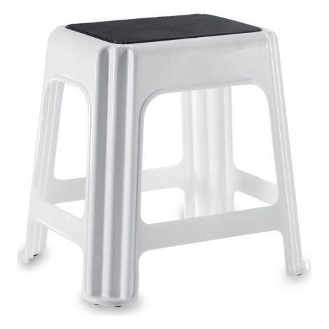 SGABELLO MOD. NOVANTA GIGANPLAST cm.42X34X42h CON RIVESTIMENTO ANTISDRUCCIOLO (1/2)