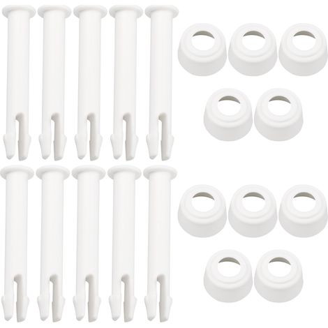 Lot de 10 Goupilles Et Joints de 60 Mm pour Structure de Piscine Hors Sol