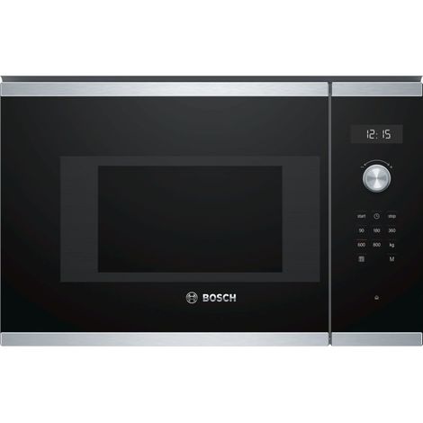Bosch Serie 6 BFL524MS0. Posizionamento dell'apparecchio: Da incasso, Tipo di prodotto: Solo microonde, Capacità interna: 20 L, Potenza Microonde: 800 W, Display incorporato, Tipo di display: LED, ...