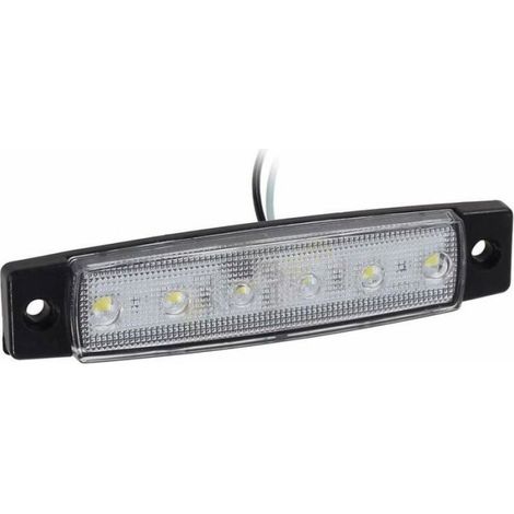 Feux De Gabarit - LED 12 V - 6 LED SMD - Étanches - Pour Camion Et Remorque - Lot De 10 (1/4)