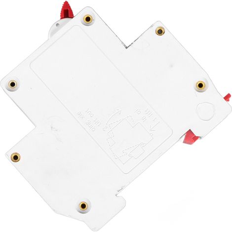 Disjoncteur miniature unipolaire 230 V, interrupteur pneumatique basse pression, monophasé, mini-disjoncteur domestique 20 A