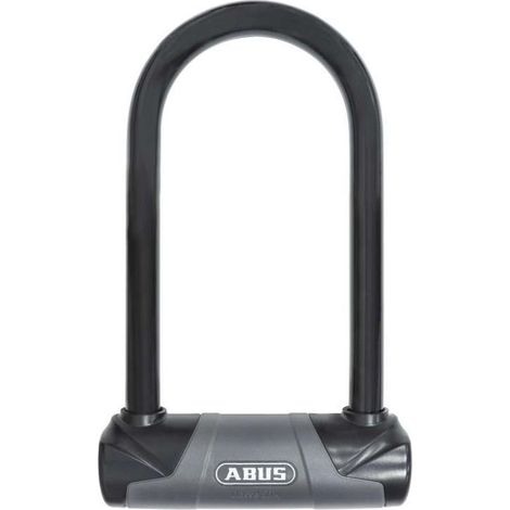 Abus – Antivol moto U SRA haute sécurité – Anse en acier cémenté 2 cm – Double verrouillage – Livré avec 3 clés – Hauteur 23 cm - CUH310HB
