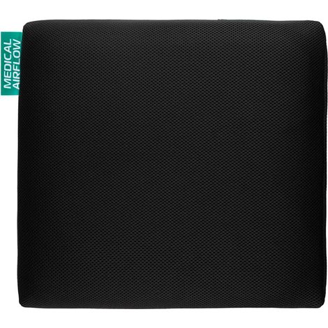 Funda para cojín de asiento de silla de ruedas 40x45x6 - cremallera negra (1/5)
