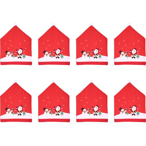 Set aus Hockern mit Cartoon-Schneemannmotiven aus Vliesstoff (1/5)