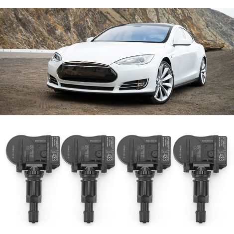 (T04) 4 Stück 1074812-00-B TPMS 433 MHz Reifendrucksensor für Tesla Model 3 ab 2017 (mit eingebauter Batterie) (1/5)
