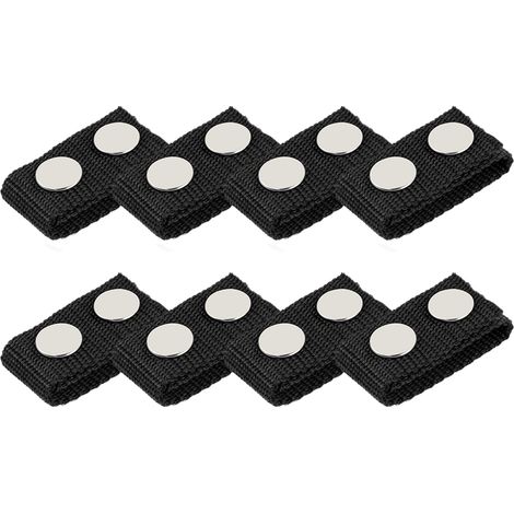 8 Pièces Attache double ceinture Nylon 55x33mm pour sport plein air sécurité police (1/5)
