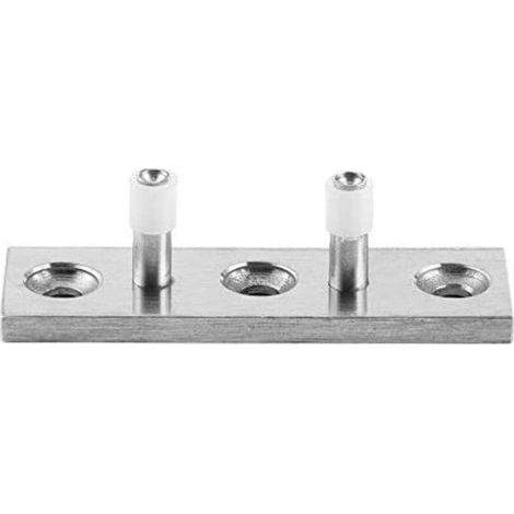 64.6x20x15mm Garnitures de Matériel de Guidage de Rouleau de Sol en Acier Inoxydable 304, pour Portes Coulissantes (1/5)