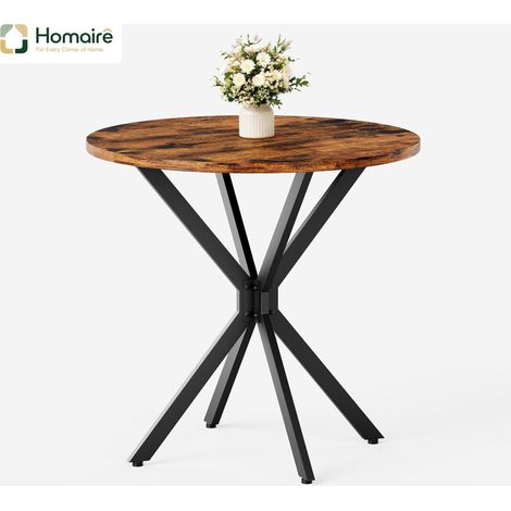 Esstisch, braun in braun 80 x 80 x 75 cm HOMAIRE (1/5)