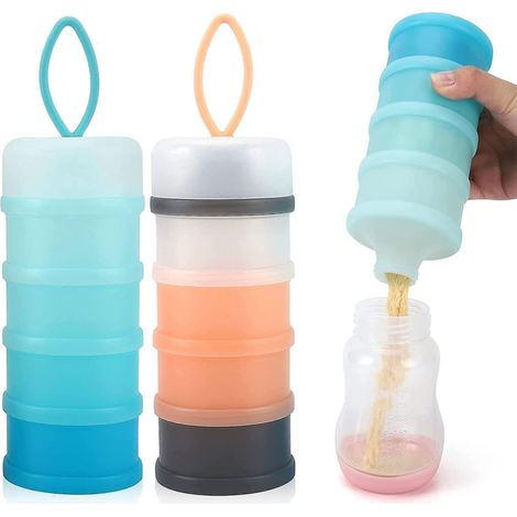 bote Doseuse  Poudre De Lait,distributeurs De Lait En Poudre,bote  Lait En Poudre Pour Bb,distributeur De Formule Pour Bb,conteneur Portable De Bo (1/5)