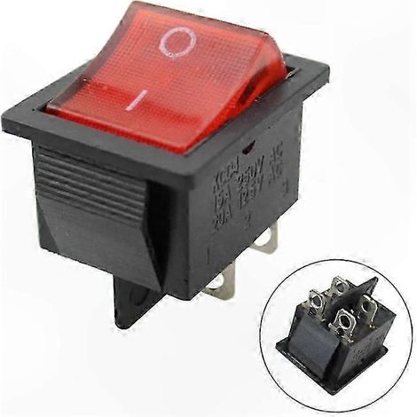Roter Wippschalter Ein/Aus (4er-Pack, Rot) (1/3)