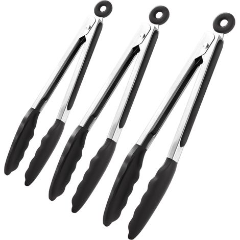 pour griller Ustensiles antiadhsifs Pince friteuse air (1/5)