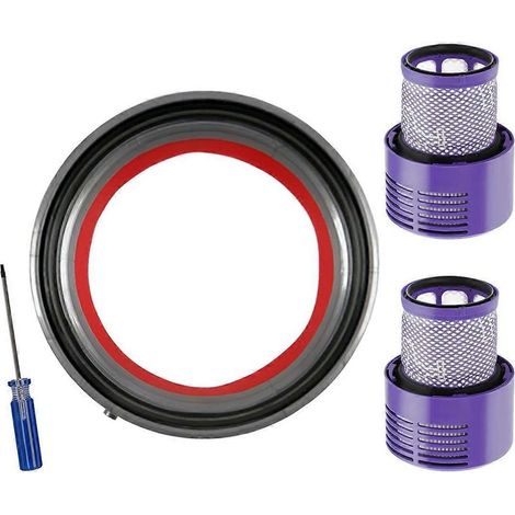 Joint D Etanchéite - Pour Couvercle Poubelle Aspirateur - Compatible V10 SV12 - 1 Piece (1/5)