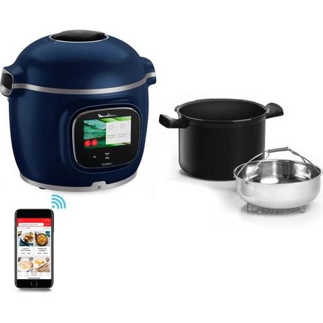 Moulinex Cookeo Touch Pro Multikocher, Eingebaute Waage, Vernetzt, CE943410 (1/5)