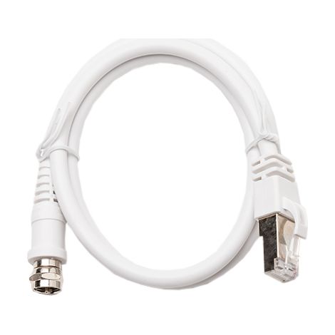 Cordon de Liaison F / RJ45 Grade 3 – 70 cm – Raccordement TNT et Satellite pour Installation RJ45 (1/2)
