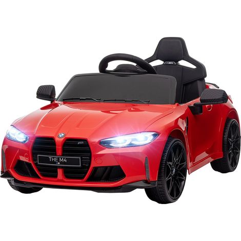 Coche eléctrico infantil Coche infantil 12V con mando a distancia 2.4G, suspensión, vehículo eléctrico con MP3, USB, luces LED, bocina, para 3-5 años (1/5)
