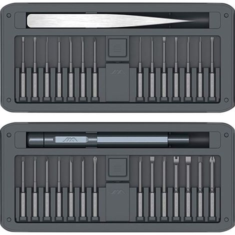 Set di cacciaviti di precisione 30 in 1, kit di strumenti di riparazione portatili, strumento magnetico staccabile professionale per iPhoneX, 8.7 / telefono cellulare / computer / elettronica ecc. - G