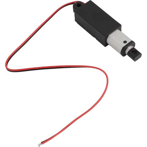 Actionneur linéaire électrique miniature 10 mm course 150 N poussée 4 mm/s vitesse 24V DC vérin électrique compact (1/5)
