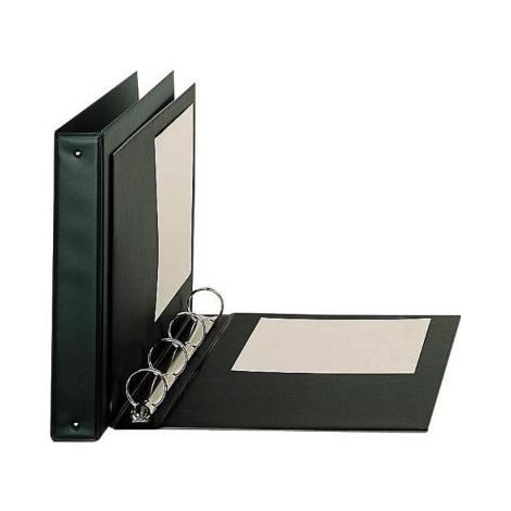 Raccoglitore 35X50 4 Anelli D.30 Nero X1