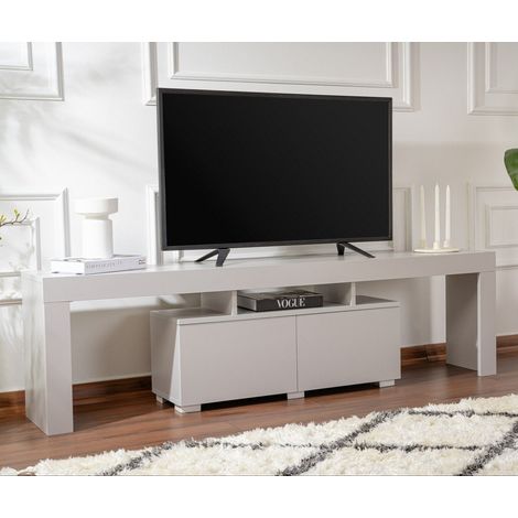 TV-Möbel Grau Melamin Vertex 50x180x31,3 cm