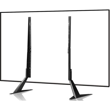 Universal TV Standfüße höhenverstellbar für 22-65 Zoll Fernseher, bis 50kg (1/5)