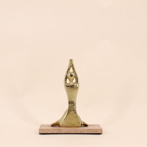Objet déco silhouette danseuse 18cm