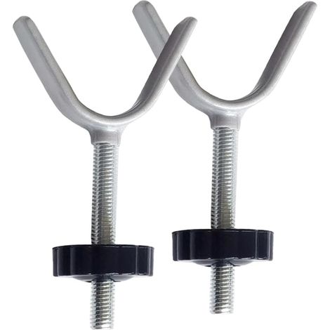 2 PCS Y Filetées de Broche Tiges,Barrières Et Extensions pour la Sécurité,M10,Bébé Gates Vis Tiges Fixation de la Barrière de Sécurité pour,Bébé Tiges Pression,Porte d'escalier (1/5)