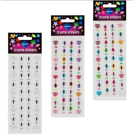 Pegatinas decorativas Cristal mix 80958