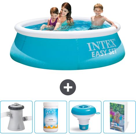 Intex Piscine Easy Set Ronde - 183x51 cm - 5-pièces SCB120 (1/5)