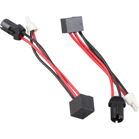 Deux unités de décodage de phares LED T10 Canbus avec résistances anti-scintillement et éliminateurs de défauts (1/5)