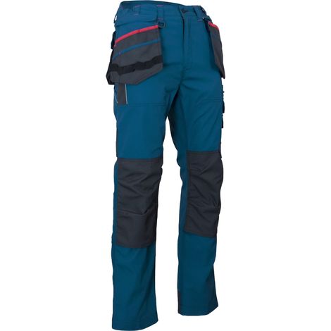 Pantaloni Creuset con tasche estraibili LMA Cobalt - S.44 - 1640 T44