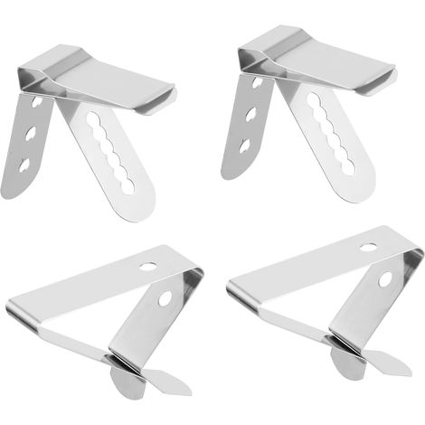 4 Pièces Clip de Thermomètre Acier Inoxydable de Support de Probe (1/5)
