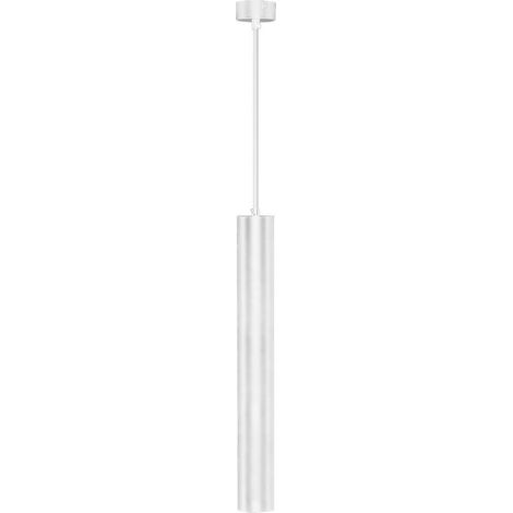 Soporte para foco colgante LED V-TAC GU10, cuerpo de aluminio blanco, diámetro: 60 x 500 mm