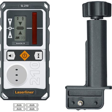 Cellule extérieure réception pour laser rotatif SENSOLITE 210 SET portée de 200 mètres - LASERLINER