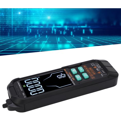 Multimètre Numérique Testeur de Tension et Courant DC AC Capacité Ohm Diode 0-600V Outil de Test sans Batterie - KZQ (1/5)