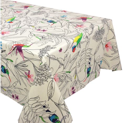 Nappe enduction acrylique COLIBRI Rectangulaire 160x200 cm (1/5)