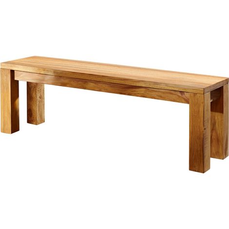 Banc 140x35 Palissandre huilé Brun NATURE BROWN 101 (1/3)