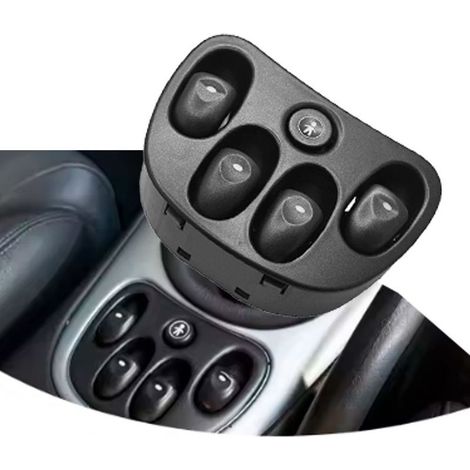 92047005 Pièces automobiles Bouton de commande de vitre de porte avant gauche, compatible avec les voitures Holden, commande la montée et la descente de la vitre électrique côté conducteur, facile à u (1/4)
