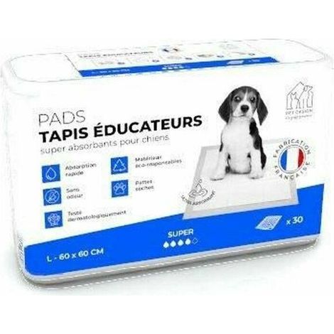 PADS Hundetrainingstapete 60x60 - 30 Teppiche