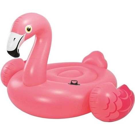 Schwimmende aufblasbare große Flamingo 218x211x136 cm Insel Fenicoptero Intex 56288 (1/5)
