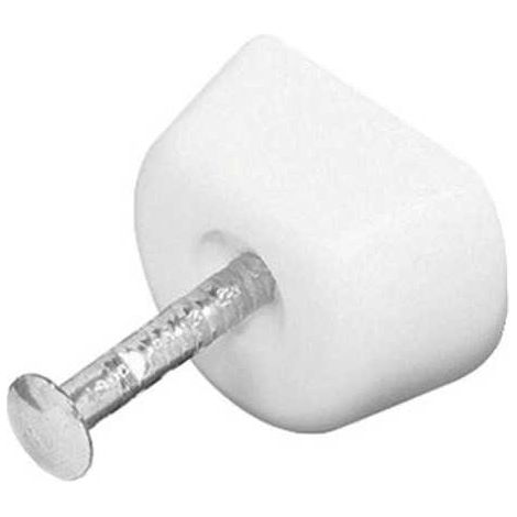 Taquet à clouer HAFELE 281.23.702 Plastique blanc Ø14,5 mm