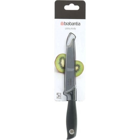 Couteau universel Brabantia Tasty+ 24,8 cm gris foncé (1/3)