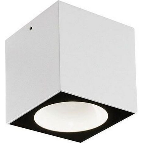 Punto Luce Da Esterno Moderno Lula Alluminio E Vetro Bianco Led 6W 4000K (1/5)