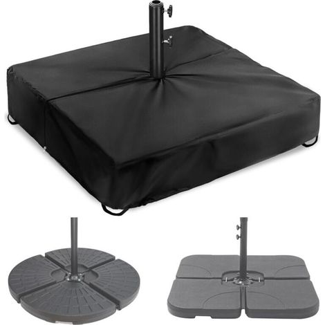 Housse De Protection Robuste Pour Pied De Parasol De Jardin, Housse De Protection Imperméable En Tissu Oxford 600D, Accessoires Pour Parasol De Jardin (54 Cm) (1/4)