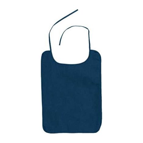 Babero para adultos no tejido VALENTO Ginger Azul Marino 32 x 42 cm