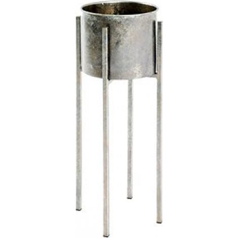 Porte plante coloris bronze antique - H 61 x Ø 24 cm -PEGANE-