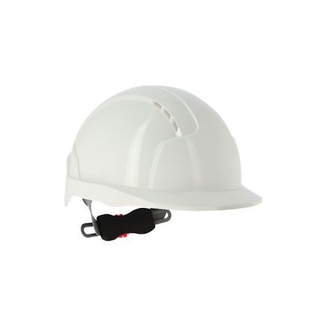 casque électricien - confort evolite - blanc - avec molette - bizline 731682