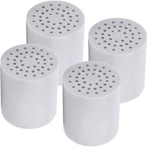 Cartouches Filtrantes Universelles pour Douche à 15 éTages (Paquet de 4) éLimine Le Chlore, Les Micro-Organismes et l'eau Dure (1/4)