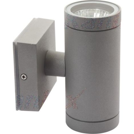 Applique extérieure Kanlux BART 7080 2xGU10 IP54 alu-gris (1/3)